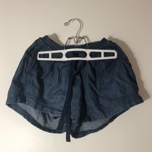 altar’d state “fake denim” shorts